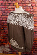 80s Pulli braun Angoramix 80er 90er beige Boho braun Frau L 44-46 M 40-42 Special vintageberlin.de