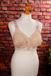 Vintage Spitze BH beige Default Title 70er beige Frau L 44-46 Sekretärin vintageberlin.de