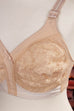 Vintage Spitze BH beige 70er beige Frau L 44-46 Sekretärin vintageberlin.de