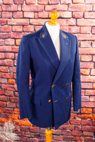 Vintage Uniformjacke blau Orchester