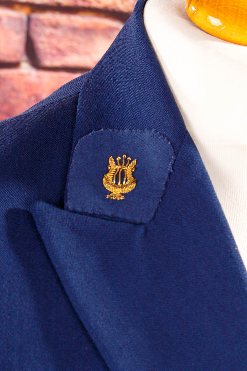 Vintage Uniformjacke blau Orchester