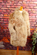 70er Jahre Hippie Fellmantel 60er 70er beige Boho Disco Frau Hippie real-boho S 36-38 Special XS 32-34 vintageberlin.de