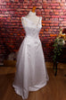 Brautkleid weiß mit schleppe Frau Hochzeit S 36-38 Special weiß XS 32-34 vintageberlin.de