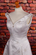 Brautkleid weiß mit schleppe Frau Hochzeit S 36-38 Special weiß XS 32-34 vintageberlin.de