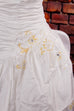 asymmetrisches Brautkleid weiß Tüll Frau Hochzeit S 36-38 Special weiß XS 32-34 vintageberlin.de