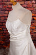 trägerloses Brautkleid creme Frau Hochzeit L 44-46 Special weiß vintageberlin.de