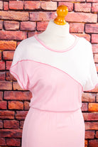Vintage Nachtkleid rosa Stretch