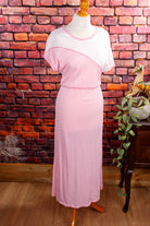 Vintage Nachtkleid rosa Stretch