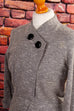 30er Jahre Wollkleid grau 30er 40er Boho Frau grau M 40-42 real-rockabilly Rockabilly S 36-38 Special vintageberlin.de