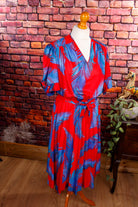Sommerkleid leuchtend bunt