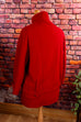 Vintage Wolljacke rot 80er 90er Frau M 40-42 rot Sekretärin Special vintageberlin.de