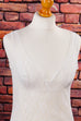 VEB Unterkleid weiß 70er DDR Disco Frau Rockabilly S 36-38 weiß vintageberlin.de