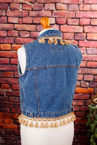 upcycled Denim Weste