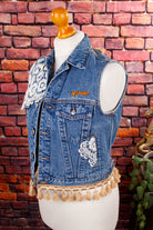 upcycled Denim Weste