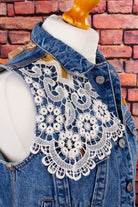 upcycled Denim Weste