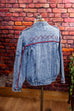 80er Jeansjacke Patches 80er blau Disco L 52-54 Mann real-80er Rockabilly Special vintageberlin.de