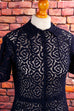 40er Jahre Spitzekleid blau 20er 30er 40er 50er blau Charleston Flapper&Charleston Frau M 40-42 real-rockabilly Rockabilly S 36-38 Special vintageberlin.de