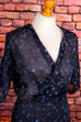 Rockabella Sommerkleid dunkelblau 50er 60er blau Frau Rockabilly S 36-38 vintageberlin.de