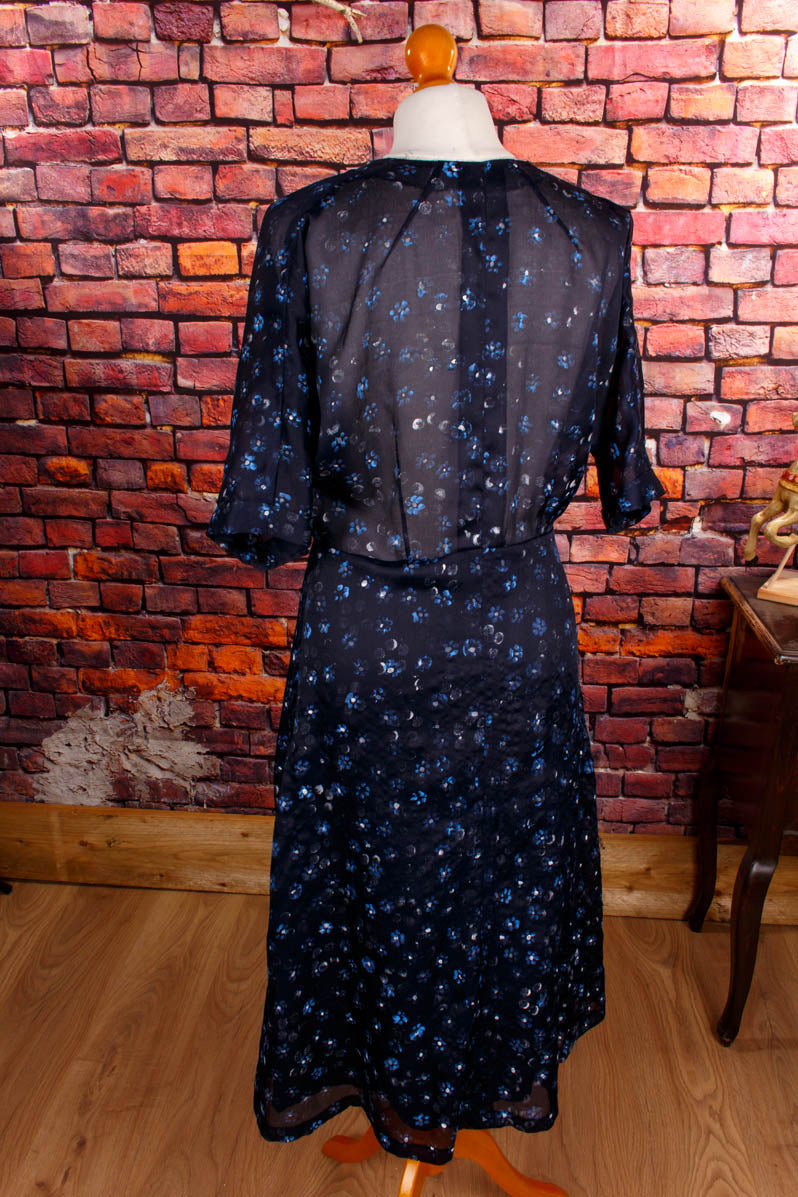 Rockabella Sommerkleid dunkelblau