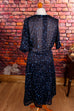 Rockabella Sommerkleid dunkelblau 50er 60er blau Frau Rockabilly S 36-38 vintageberlin.de