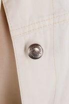 Benetton Jeansjacke weiß