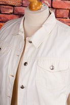 Benetton Jeansjacke weiß