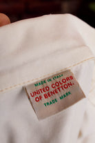 Benetton Jeansjacke weiß
