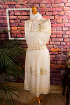 Sommerkleid vanillegelb