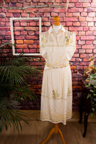 Sommerkleid vanillegelb