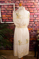 Sommerkleid vanillegelb