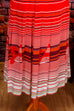 Sommerkleid rot Surferin 70er 80er Boho bunt Frau M 40-42 Rockabilly rot Special vintageberlin.de