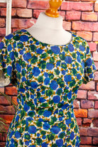 60s Nylon Kostüm Kleid+Jacke
