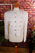 80er Blazer weiß Gold Default Title 80er 90er Disco Frau gold M 40-42 real-80er S 36-38 Sekretärin Special weiß vintageberlin.de