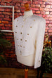 80er Blazer weiß Gold 80er 90er Disco Frau gold M 40-42 real-80er S 36-38 Sekretärin Special weiß vintageberlin.de