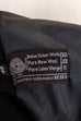 Vintage Kostümjacke schwarz Wolle