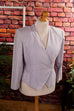 90s Seidenblazer fliederfarben 80er 90er Boho Disco Frau Hochzeit L 44-46 lila M 40-42 real-80er real-rockabilly Rockabilly rosa Sekretärin Special vintageberlin.de