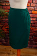 sexy Bleistiftrock grün Default Title 60er Frau grün real-rockabilly Rockabilly S 36-38 Sekretärin Special XS 32-34 vintageberlin.de