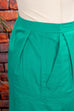 YSL Rock türkis 80er 90er Designer Frau grün Sekretärin Special türkis XS 32-34 vintageberlin.de