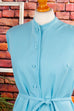 Pencil Dress türkis 60er 70er blau Disco Frau M 40-42 real-disco real-rockabilly Rockabilly S 36-38 Schlager Sekretärin Special türkis vintageberlin.de