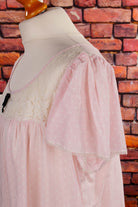 Nachtkleid rosa Punkte