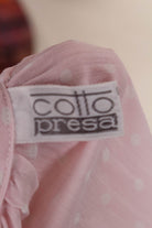 Nachtkleid rosa Punkte