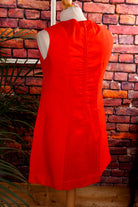 60s Minikleid rot