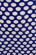 Vintage Polka Dots Punkterock blau 70er blau Disco Frau L 44-46 real-rockabilly Rockabilly Schlager Special vintageberlin.de
