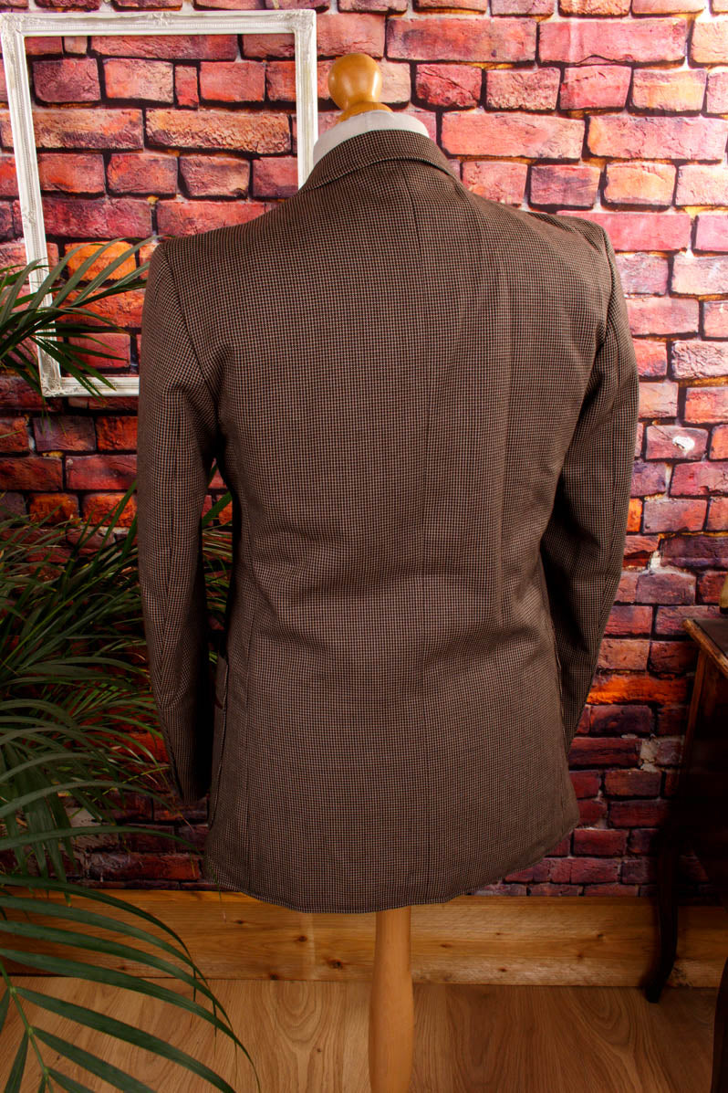 Vintage Sakko braun Wolle