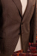 Vintage Sakko braun Wolle 70er braun Dandy Disco Frau M 40-42 S 44-46 Special vintageberlin.de