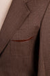 Vintage Sakko braun Wolle 70er braun Dandy Disco Frau M 40-42 S 44-46 Special vintageberlin.de