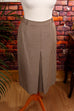 Vintage Kostüm braun Vichy 70er 80er braun Frau M 40-42 Rockabilly Sekretärin Special vintageberlin.de