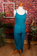 Boho Tunika+Overall türkis gold 60er 70er Abendmode Boho Disco Frau gold real-boho real-disco S 36-38 Schlager Special türkis vintageberlin.de