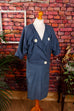 80er Ethno Kostüm taubenblau Default Title 80er blau Boho Frau S 36-38 vintageberlin.de