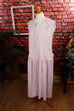 Vintage Nachthemd Hauskleid rosa